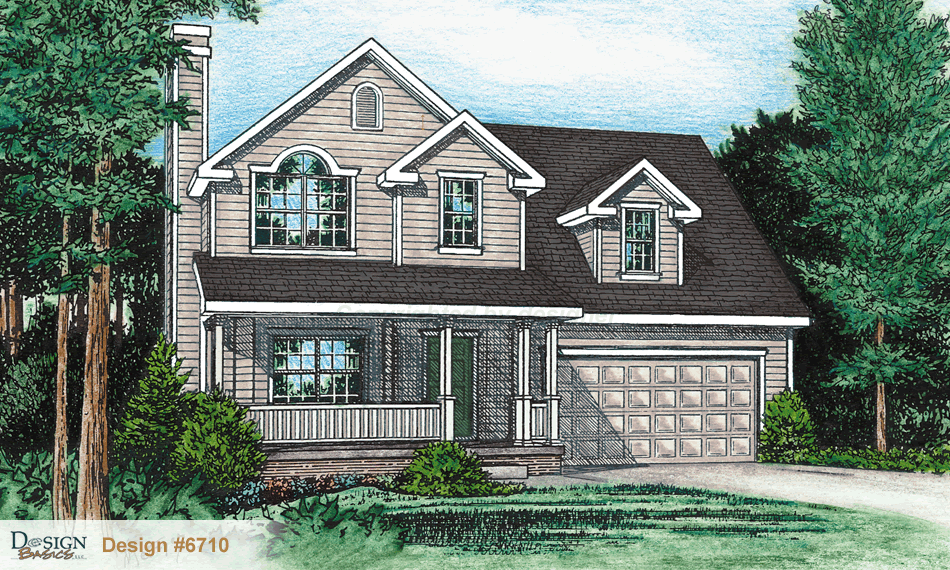 Design Basics Kincaid House Plan 6710