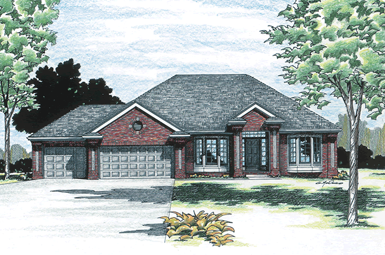 Design Basics Fairway Home Plan #2651fe