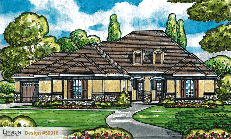 Design Basics Gunnison Home Plan #50016