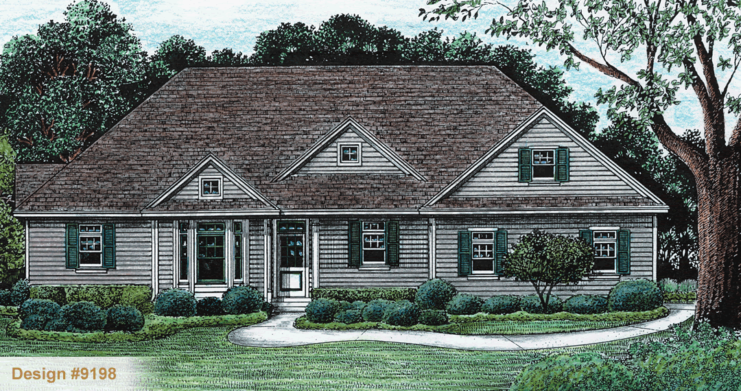 Design Basics Windrush Estate Home Plan#9198fe