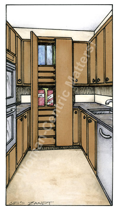 Work-In Pantry rendering