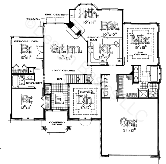 Design 1748 Floor Plan