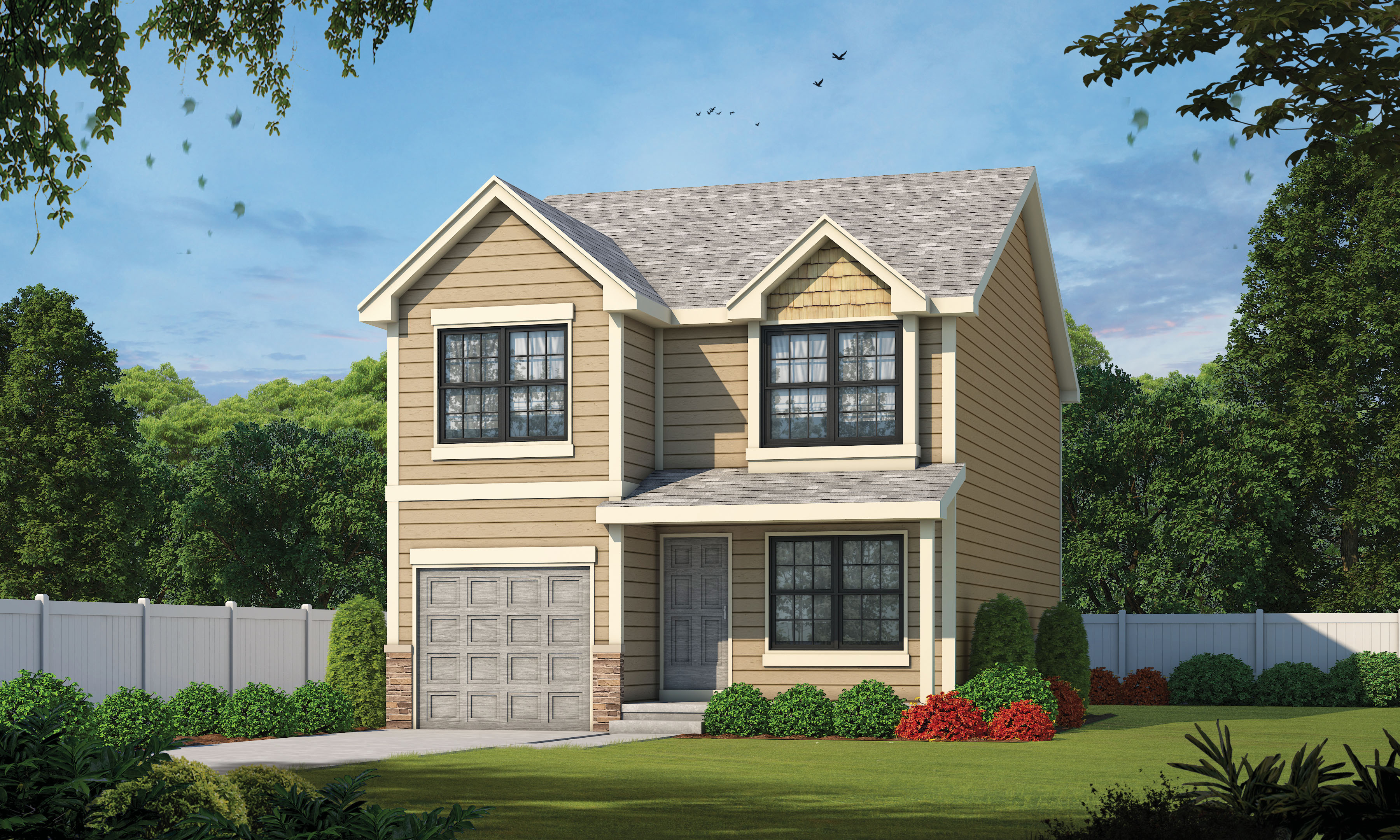 29352 Flacco - Narrow Lot Home Plan Narrow Lot Home Plan 29352 Flacco