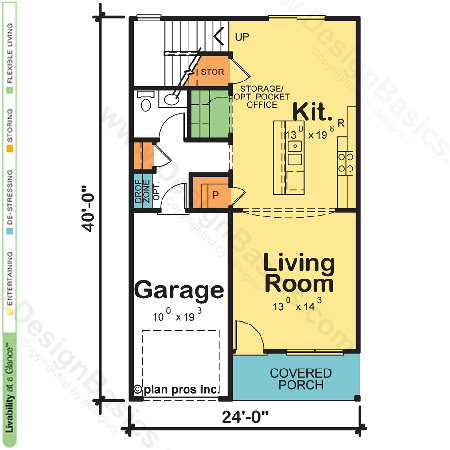 56564ml narrow lot plan