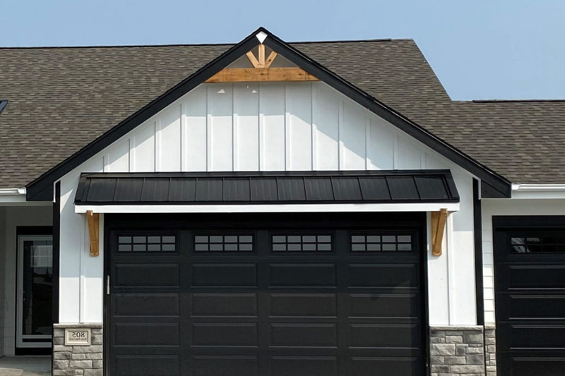 gable roofing detail