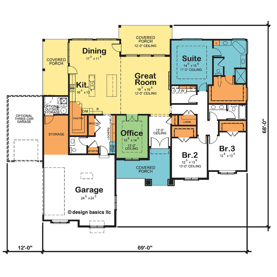 Ranch Home Plans By Design Basics