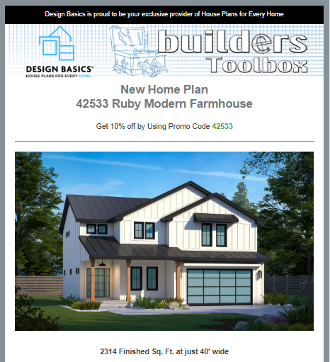 Home Builder Oriented Newsletter